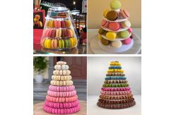 China Customize Your Take-Away Orders with Personalized Plastic Macaron Packaging supplier