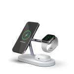 Fast 15w 5 In1 Multi Function Wireless Charger Qi Magnetic Stand for sale