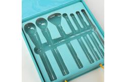 China Eco Friendly Packaging For Makeup Brushes Cardboard Gift Boxes Christmas With Handle supplier