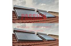 China 300L Integrated Pressure Solar Water Heater 30tubes Heat Pipe Solar Collector supplier