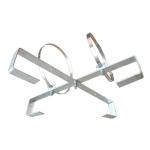 Galvanized Steel Fiber Optic Electric Cable Storage Assembly On Steel Pole for sale