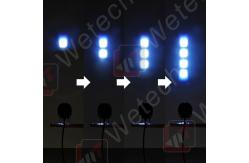 China Customized Forklift Blue Arrow Light 8W Blue Safety Light IP67 supplier