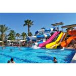 ODM Outdoor Amusement Water Park Water Games Play Rides Pool Slides for sale