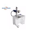 Workstation Fiber Laser Marking Machine Q - Switched High Marking Speed for sale