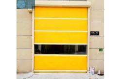 China Automatic 1.2m/S 5m Width Security Shutter Doors supplier