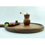 Customized Pepper Mill Wood Shakers Spice Seasoner Mills Wooden Salt and Pepper Grinder for sale
