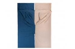 China Rectangular Cotton Sleeping Bag Liner Portable Sleeping Bag Inner Sheet supplier