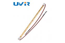 China SK15 2000W Helen Lamp Gold Coating Tubes Quartz Infrared Heater Replacement Bulbs supplier