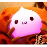 6000K Bedroom LED Night Light , AAA battery Waterdrop Table Lamp for sale