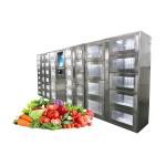 Food Vegetable Vending Locker Machine 18.5 Touch Screen Intelligent Service for sale