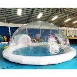 Single Tunnel Clear Inflatable Crystal Bubble Tent For Garden