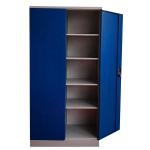 Office 2 Swing Doors 5 Layer Lockable Filing Cabinets for sale