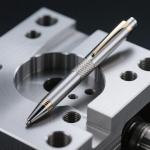 Tactical Titanium Pocket Pen Anodized Corrosion-Resistant & Gift-Ready CNC Machining Titanium Pen for sale
