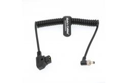 China Atomos Monitor Coiled Power Cable Right Angle Locking DC supplier