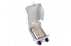 China Telecom Distribution Box 10 / 20 / 30 Pair , Waterproof White FTTH Termination Box supplier