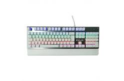 China Ultra Slim LED Backlit Rainbow Wired Computer Keyboard And Mouse Spill Resistant supplier