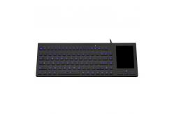 China Ip68 Protection Silicone Rubber Keypad With Led Backlit Touchpad Wear Resistant supplier