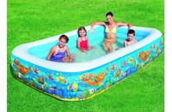 China Three Rings Inflatable Family Swimming Pool For Home Backyard supplier