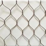 316 Strong Stainless Steel Security Wire Rope Mesh For Railing