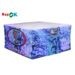 Fully Printed Inflatable LED Cube Tent Square For Party Events for sale