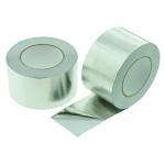 Tensile Strength Aluminum Foil Tape 30N/25mm Strong Adhesive for Industrial Packaging for sale