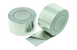 China 18um ECO Grade Aluminium Foil Acrylic Adhesive Tape With Liner supplier
