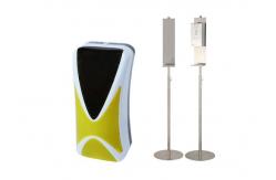 China ABS Plastic Hand Sanitizer Stand 1200ml For Automatic Hand Sanitizer Dispenser supplier