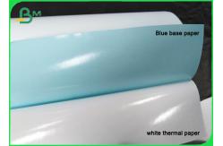 China Self Adhesive Thermal Paper Roll 4 X 3 Inches 55gsm Mailing Shipping Barcode supplier