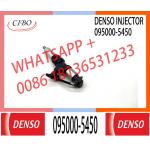 diesel fuel injector 095000-5450 ME302143 injector for Fuso Mitsubishi 6M60, 6M60T, 6M60-T1 common rail injector 095000- for sale
