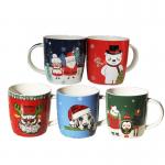 Customized LOGO Ceramic Anniversary Gift Mugs For Coffee Tea for sale