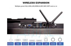 China Wall Mounted Smart Board Interactive Flat Panel With Infrared Touch Screen supplier