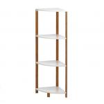 Modern Corner Bamboo Shelving Unit for sale