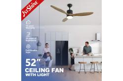 China 2- 1stshine Solid Wood Ceiling Fan with Optional LED Lighting and Remote Control supplier