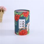 Custom Printed Circle Cardboard Round Box With Moistureproof Aluminum Foil