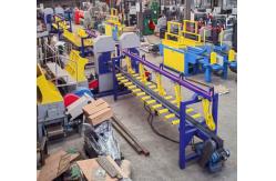 China Forest Tree Processing Twin Vertical Wood Electric Band Saw Vertical Blade Sawmill supplier