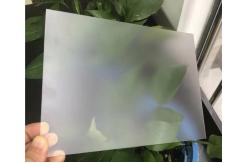 China White Frosted Tempered Glass Laminated Safety Glass Square With Smooth Flat Edges supplier