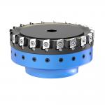 Steel Aluminium PCD Indexable Face Milling Cutter For Non Ferrous Metal for sale