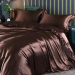 Father'S Day 100 Silk Bedding Set , 4Pcs 16mm Mulberry Duvet Cover for sale