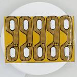 Polyimide Flexible Heating Pad , Graphene Heating Element For Aluminum Heating Plate