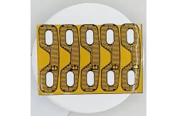 China Polyimide Flexible Heating Pad , Graphene Heating Element For Aluminum Heating Plate supplier