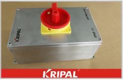 China IP65 100A 4 Pole Stainless Steel Enclosed Multi Position Rotary Switch Disconnectors supplier