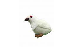China Simulation White Dove Little Bird Stuffed Animal Plush Toys supplier
