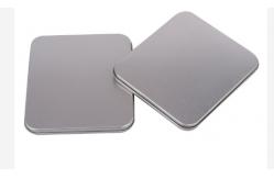 China PMS Small Rectangular Tin Containers 0.32mm Empty Tin Box supplier