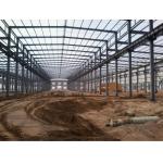High Durability Steel Frame Building Construction Using Excellent Insulation And C Or Z Section Galvanized Steel for sale