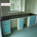 Standard Chemistry Lab Bench Laboratory Workbench  - Durable and Pp Material for sale