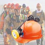 1500lux underground Miner cap lamp explosion proof headlamp for sale