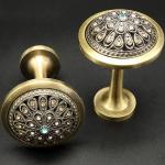 Diamond Wall Mounted Curtain Holdbacks Drapery Tie Back Hooks for sale