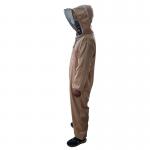 Apricot Color Thicker Bee Suit Beekeeping Jacket Free Size for Beekeepers for sale