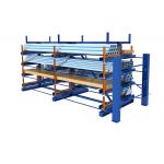 Q235 Steel Spacesaver 4000kgs/level Roll Out Cantilever Rack SGS for sale