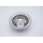 Durable Sink Strainer Set Stainless Steel 301 Ordinary Surface Treatment for sale